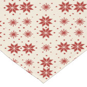 Scandi Starburst Snowflake Kurzer Tischläufer (Ecke)