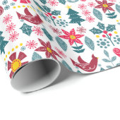 Scandi Style Weihnachtsgeschenk Geschenkpapier (Rolleneckpunkt)