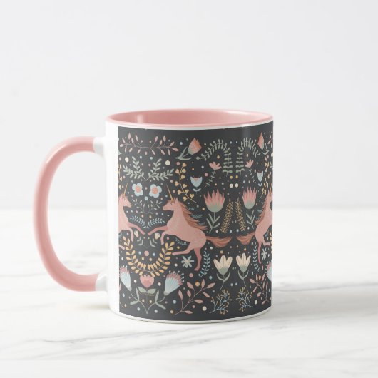 Scandi Unicorn-Tasse Tasse (Links)