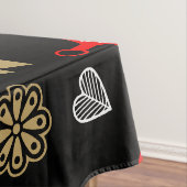 Scandi Weihnachtsdekor Tischdecke (Beispiel)