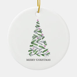 Scandi Weihnachtsdekorationen Einzigartiges Orname Keramik Ornament