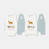 Scandi Wild Tropical Woodland Animals Baby Dusche Geschenkschachtel (Ungefaltet)