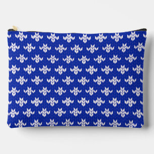 SCANDIA BLAUE KULTURBEUTEL Große Accessoiretasche Zubehörtasche