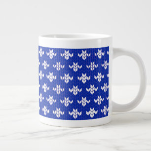 SCANDIA BLAUE STRICK Big Tasse