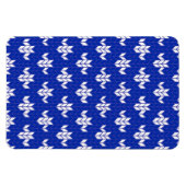 SCANDIA BLUE STRICK 4x6 Flexible Magnet (Horizontal)