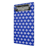 SCANDIA BLUE STRICK Mini-Zwischenablage Mini Klemmbrett (Gewinkelt2)
