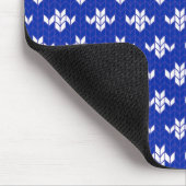SCANDIA BLUE STRICK Mouse Pad Mousepad (Ecke)