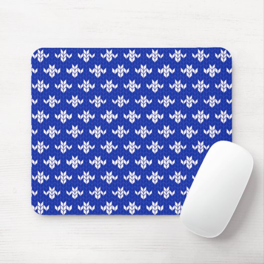 SCANDIA BLUE STRICK Mouse Pad Mousepad (Mit Mouse)