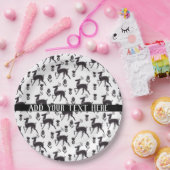 Scandia Folk Art Deer Pappteller (Party)