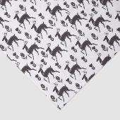 Scandia Folk Art Deer Seidenpapier (Ausschnitt)