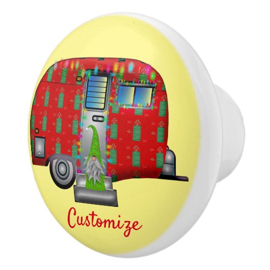 Scandia Gnome Caravan Thunder_Cove Keramikknauf (Rechts)