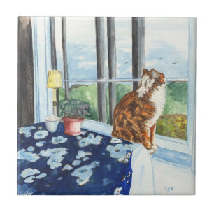 Scandia Katze Fliese