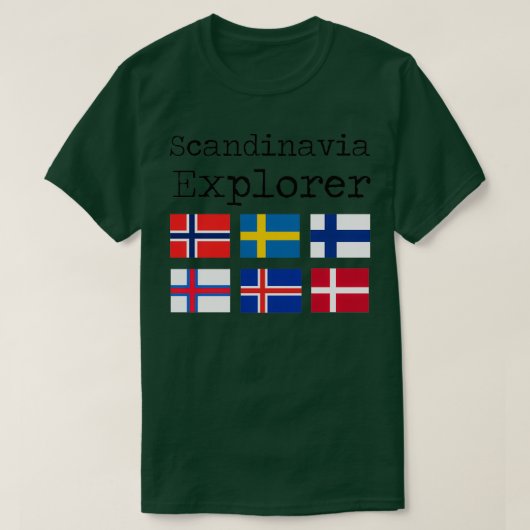 Scandinavia Explorer T-Shirt (Design vorne)