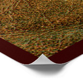 SCANDINAVIA MAP Art Poster II (Ecke)