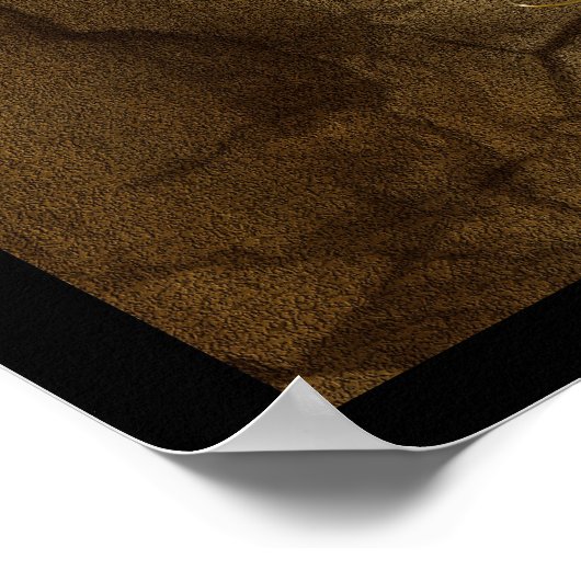 SCANDINAVIA MAP Art Poster III (Ecke)