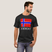 Scandinavia Norwegian Flag Nordic Country Norway T-Shirt (Vorne ganz)