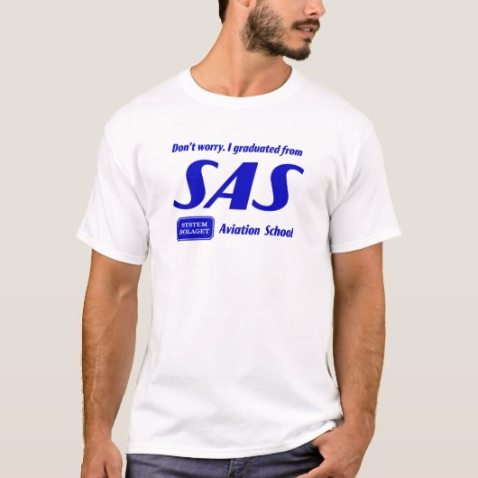 Scandinavian Airlines System T-Shirt (Vorderseite)