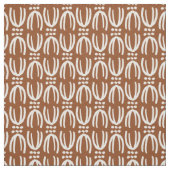 Scandinavian boho brown lines  stoff (Muster)