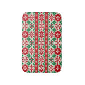 Scandinavian Christmas Fair Isle Edition 2 Badematte (Vorderseite Vertikal)