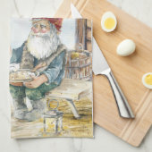Scandinavian Christmas Geschirrtuch (Viertel Falte)