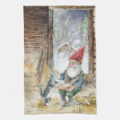 Scandinavian Christmas Geschirrtuch (Vertikal)