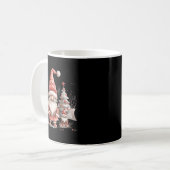 Scandinavian Christmas Gnome Red Berries Kaffeetasse (Vorderseite Links)