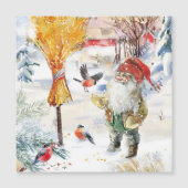 Scandinavian Christmas Magnetkarte (Vorderseite)