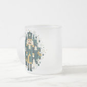 Scandinavian Christmas Nutcracker Mattglastasse (Vorderseite Links)