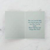 Scandinavian Christmas Time Feiertagskarte (Innenseite)