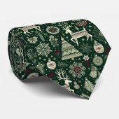 Scandinavian Christmas Time Krawatte (Gerollt)