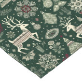 Scandinavian Christmas Time Kurzer Tischläufer (Ecke)