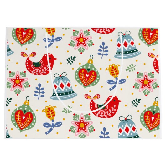 Scandinavian design große geschenktüte (Vorderseite)