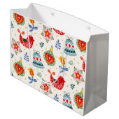 Scandinavian design große geschenktüte (Rückseite Schrägansicht)