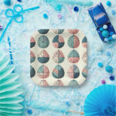 Scandinavian Easter Egg Paper Plates Pappteller (Party)