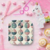 Scandinavian Easter Egg Paper Plates Pappteller (Party)