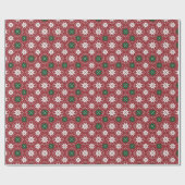 Scandinavian Fair Isle Christmas Edition 1 Geschenkpapier (Flach)