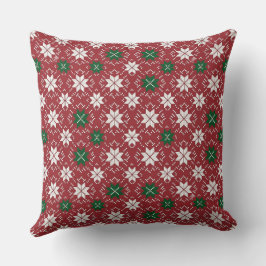 Scandinavian Fair Isle Christmas Edition 1 Kissen