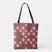 Scandinavian Fair Isle Christmas Edition 1 Tasche (Rückseite)