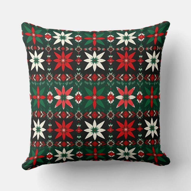 Scandinavian Fair Isle Christmas Edition 3 Kissen (Rückseite)