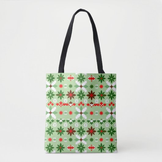 Scandinavian Fair Isle Christmas Edition 4 Tasche (Vorderseite)