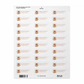 Scandinavian Fall Return Address Labels (Vorne)