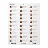 Scandinavian Fall Return Address Labels (Vorne)