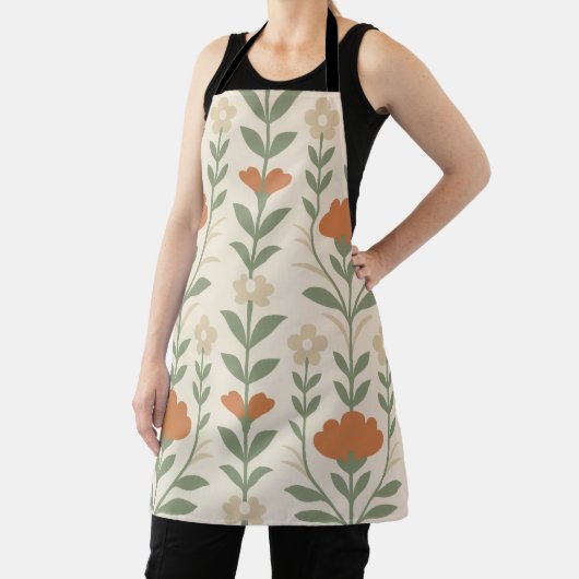 Scandinavian Floral Apron Schürze (InSitu)