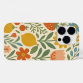 Scandinavian Floral  Case-Mate iPhone Hülle (Rückseite (Horizontal))