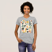 Scandinavian Floral Harmony T-Shirt (Vorne ganz)
