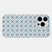 Scandinavian Floral Pattern iPhone Hülle (Rückseite (Horizontal))