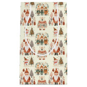 Scandinavian Folk Art Festive Holiday Kleine Geschenktüte (Vorderseite)