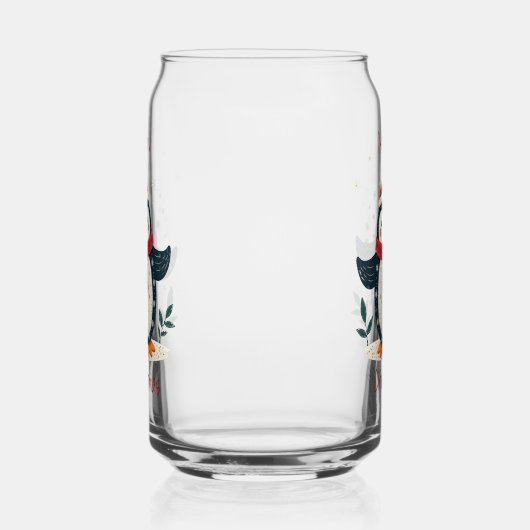 Scandinavian Folk Art Style Dosenglas (Links)