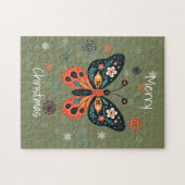 Scandinavian Folk Art Style Puzzle (Horizontal)