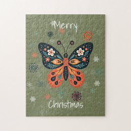 Scandinavian Folk Art Style Puzzle